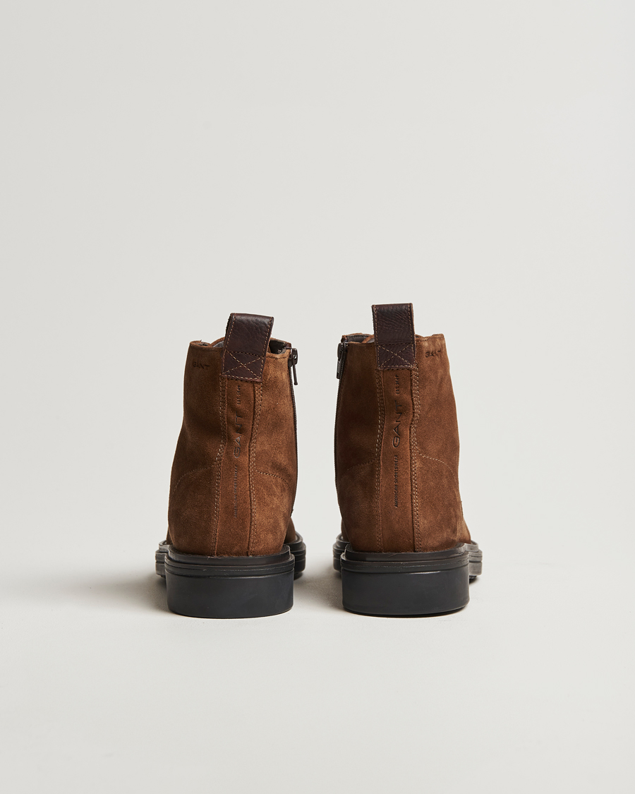Herre | Støvler | GANT | Boggar Suede Boot Warm Khaki