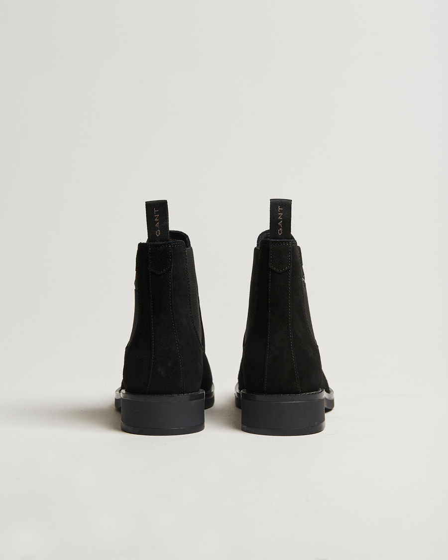 Herre | GANT Prepdale Suede Chelsea Boot Black | GANT | Prepdale Suede Chelsea Boot Black