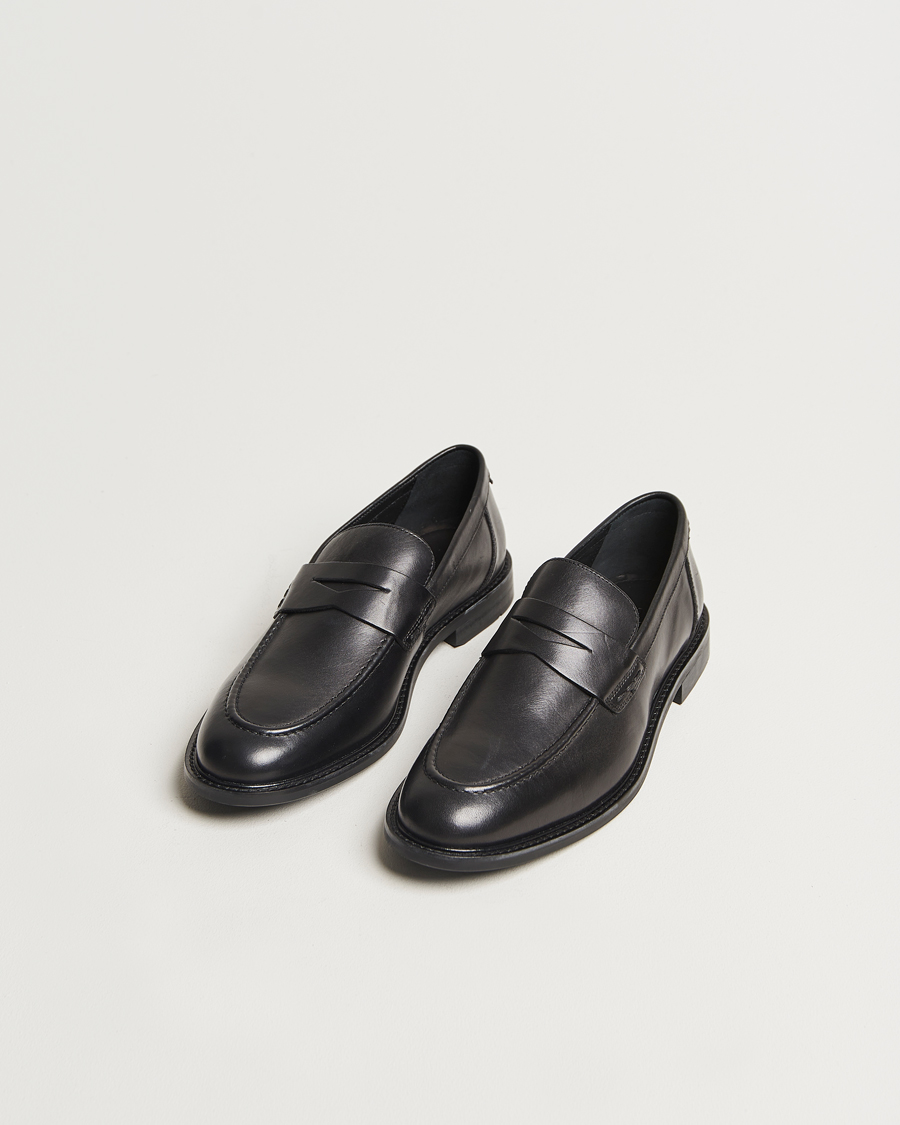 Herre | GANT Lozham Leather Loafer Black | GANT | Lozham Leather Loafer Black