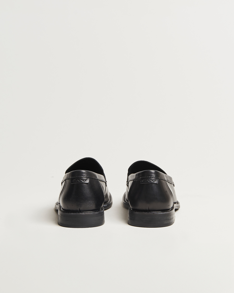Herre | GANT Lozham Leather Loafer Black | GANT | Lozham Leather Loafer Black