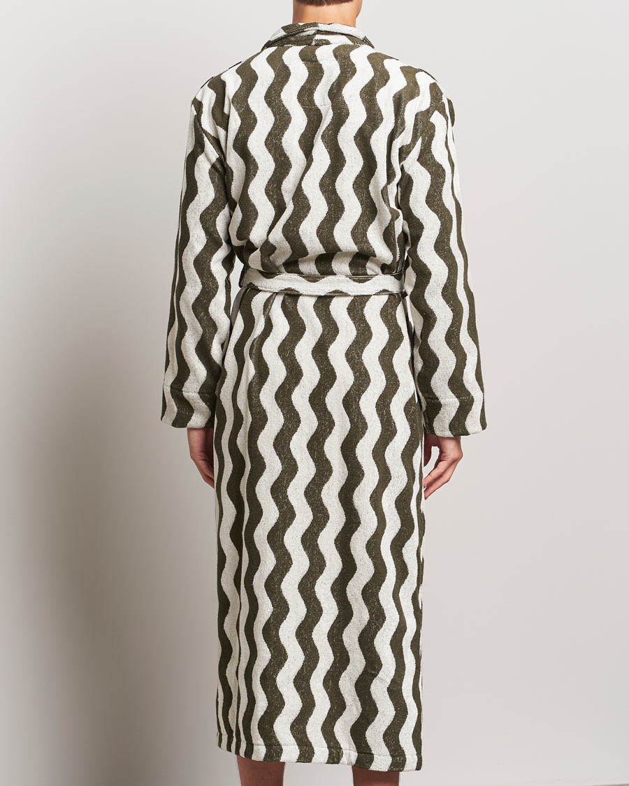 Herre | OAS Forest Waver Long Robe Green/White | OAS | Forest Waver Long Robe Green/White