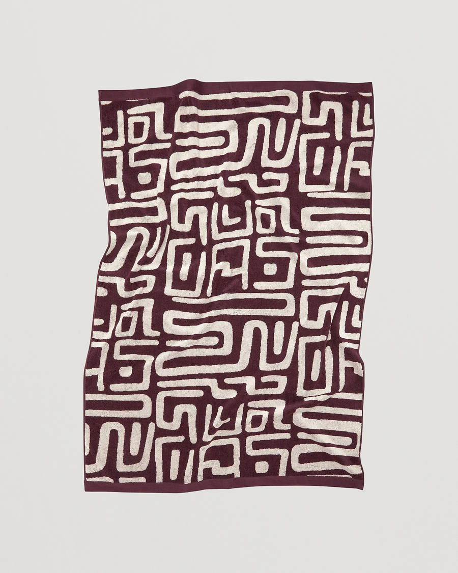 Herre | Badeshorts | OAS | Kalahara Towel Brown/Beige