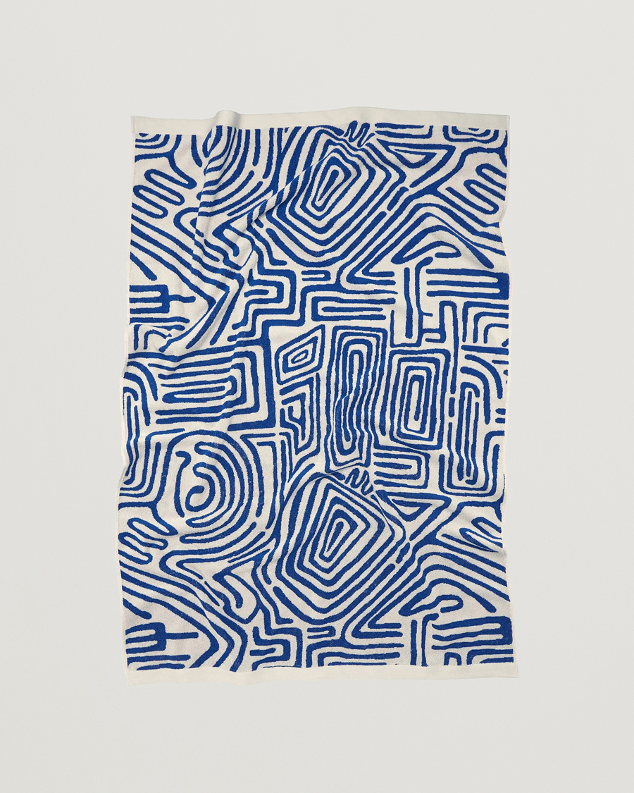 Herre | OAS Eldovado Towel Blue/White | OAS | Eldovado Towel Blue/White