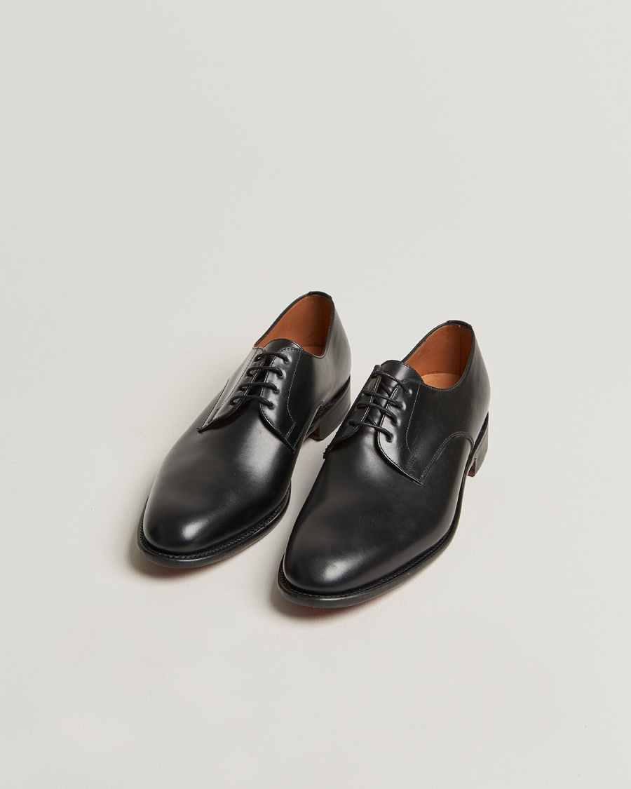 Herre | Håndlagde sko | Sanders | Athens Calf Plain Gibson Black