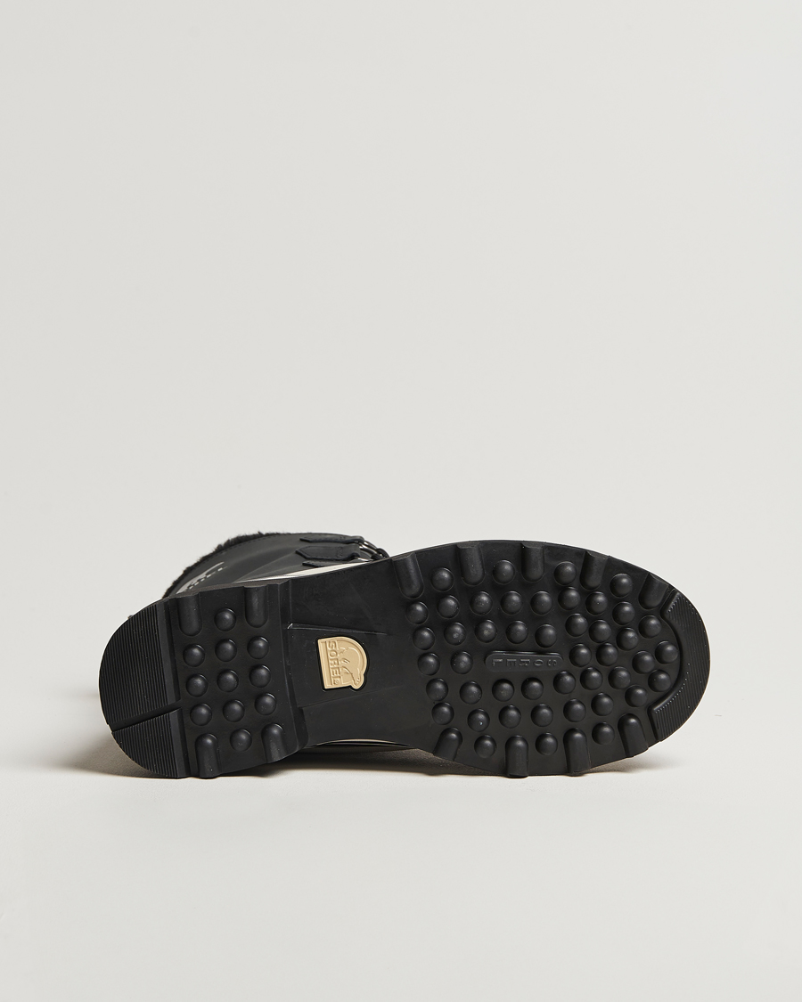 Herre | Støvler | Sorel | Caribou WP Felt Lined Leather Boots Black