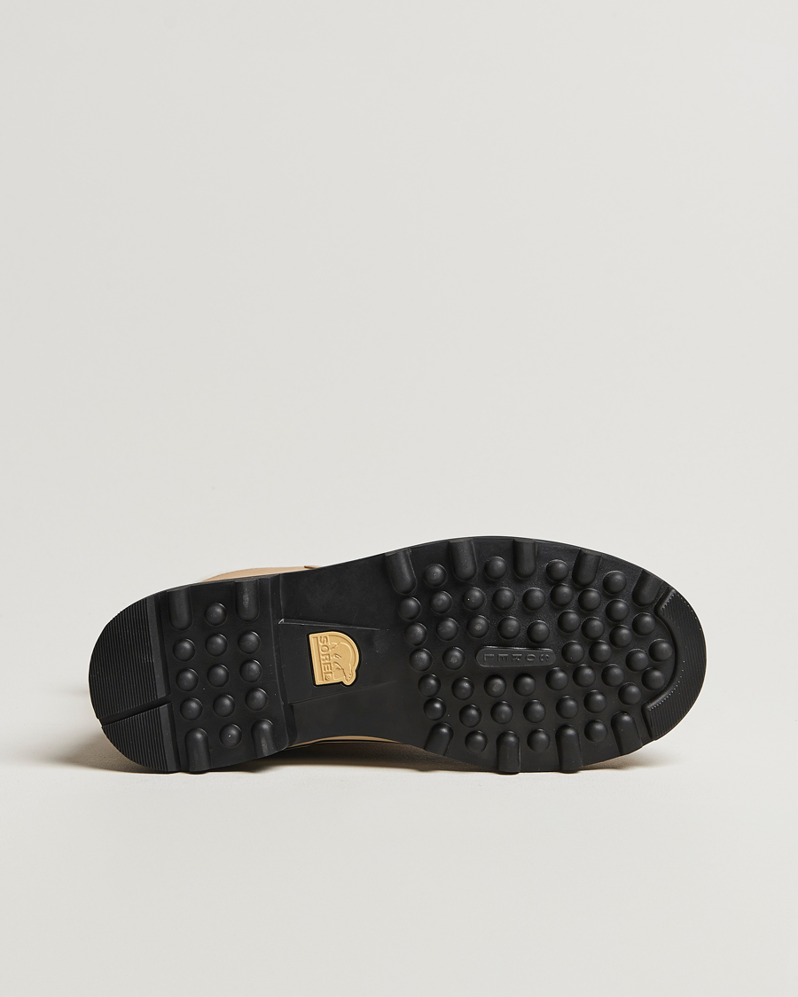 Herre | Støvler | Sorel | Caribou WP Felt Lined Leather Boots Buff
