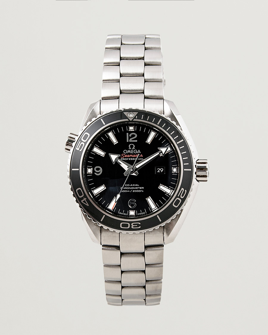 Herre | Omega Pre-Owned Seamaster PO 2323.0382.0010.01 Steel Black Silver | Omega Pre-Owned | Seamaster PO 2323.0382.0010.01 Steel Black Silver