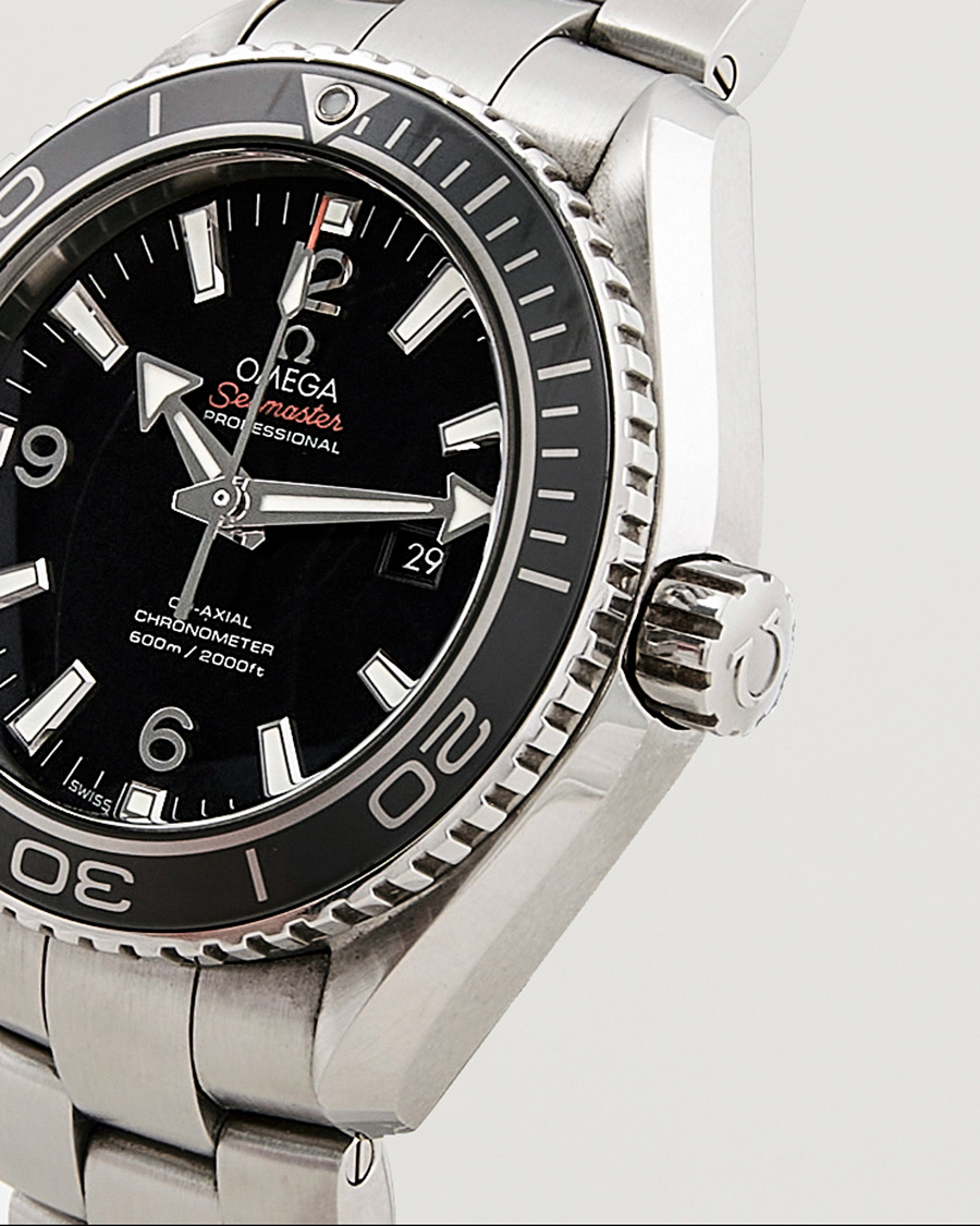 Herre | Omega Pre-Owned Seamaster PO 2323.0382.0010.01 Steel Black Silver | Omega Pre-Owned | Seamaster PO 2323.0382.0010.01 Steel Black Silver