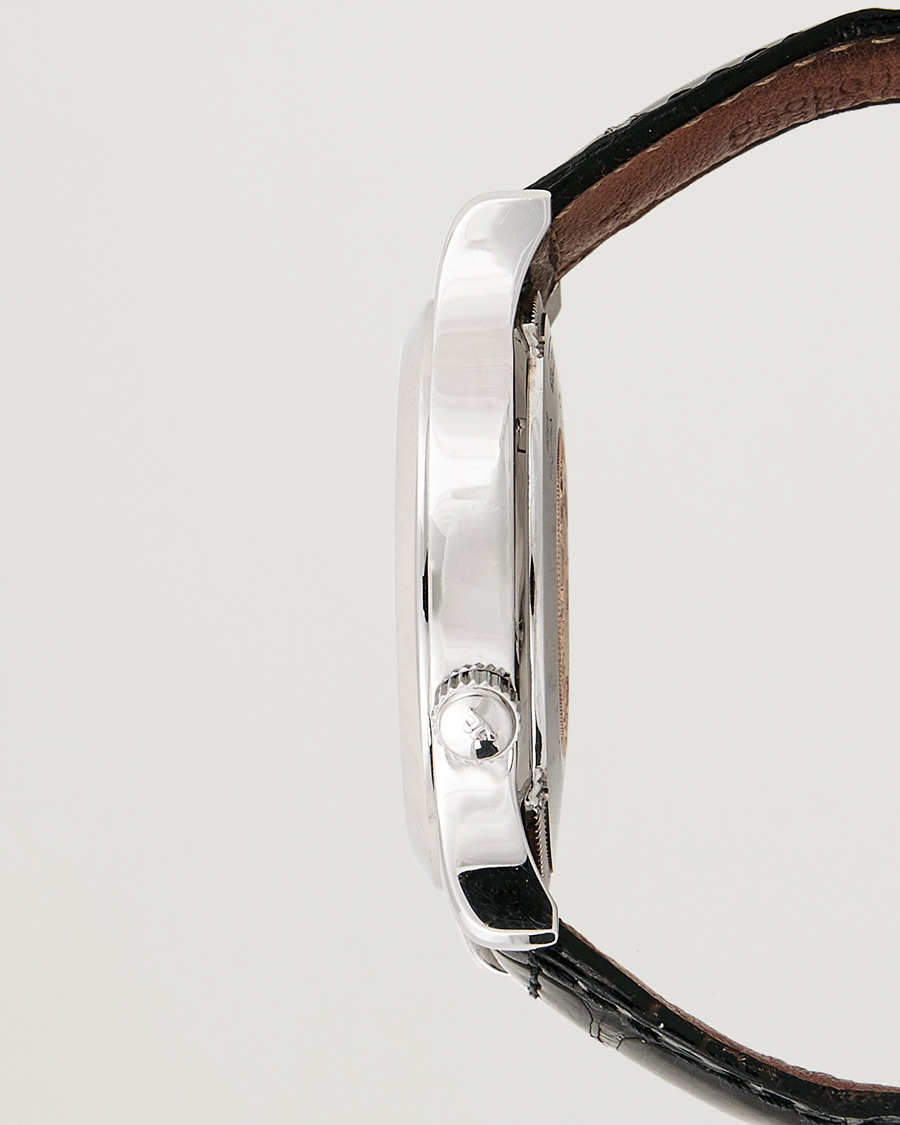 Herre | Jaeger-LeCoultre Pre-Owned Master Geographic 142.8.92 Silver | Jaeger-LeCoultre Pre-Owned | Master Geographic 142.8.92 Silver