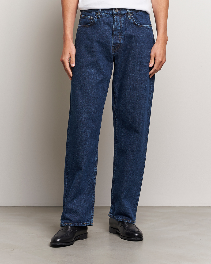 Herre | Nye produktbilder | Sunflower | Loose Jeans Rinse Blue