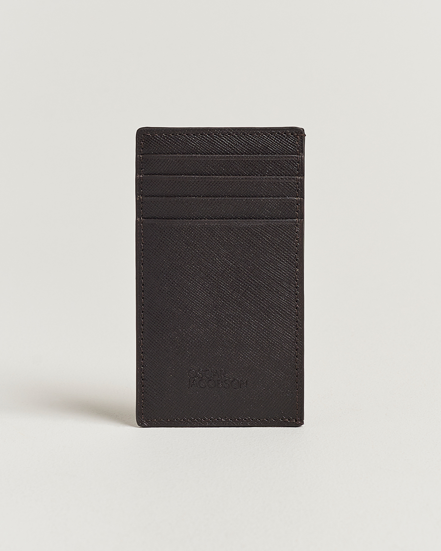 Herre | Lommebøker | Oscar Jacobson | Card Holder Leather Forastero Brown