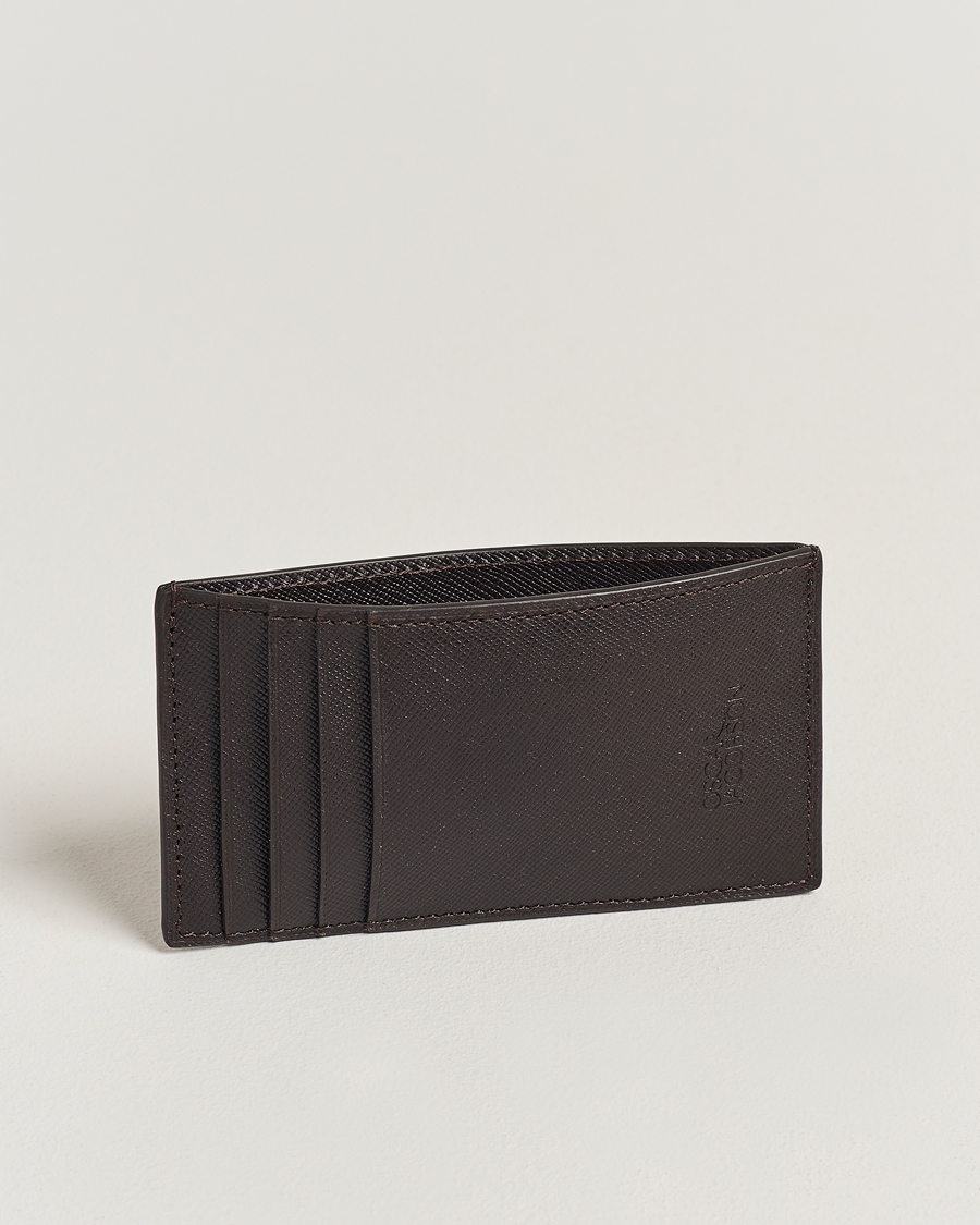 Herre | Assesoarer | Oscar Jacobson | Card Holder Leather Forastero Brown