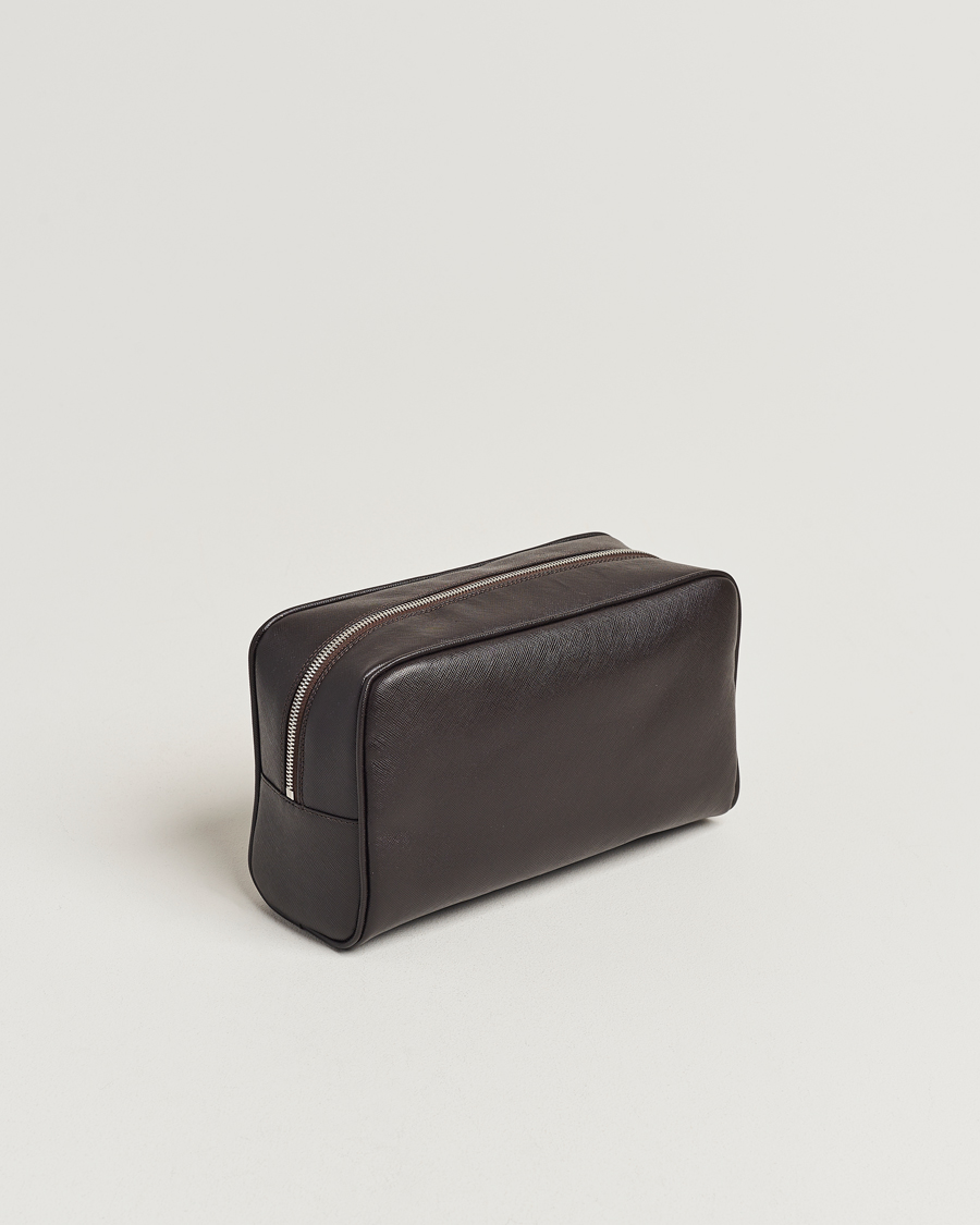 Herre | Assesoarer | Oscar Jacobson | Grooming Leather Case Forastero Brown