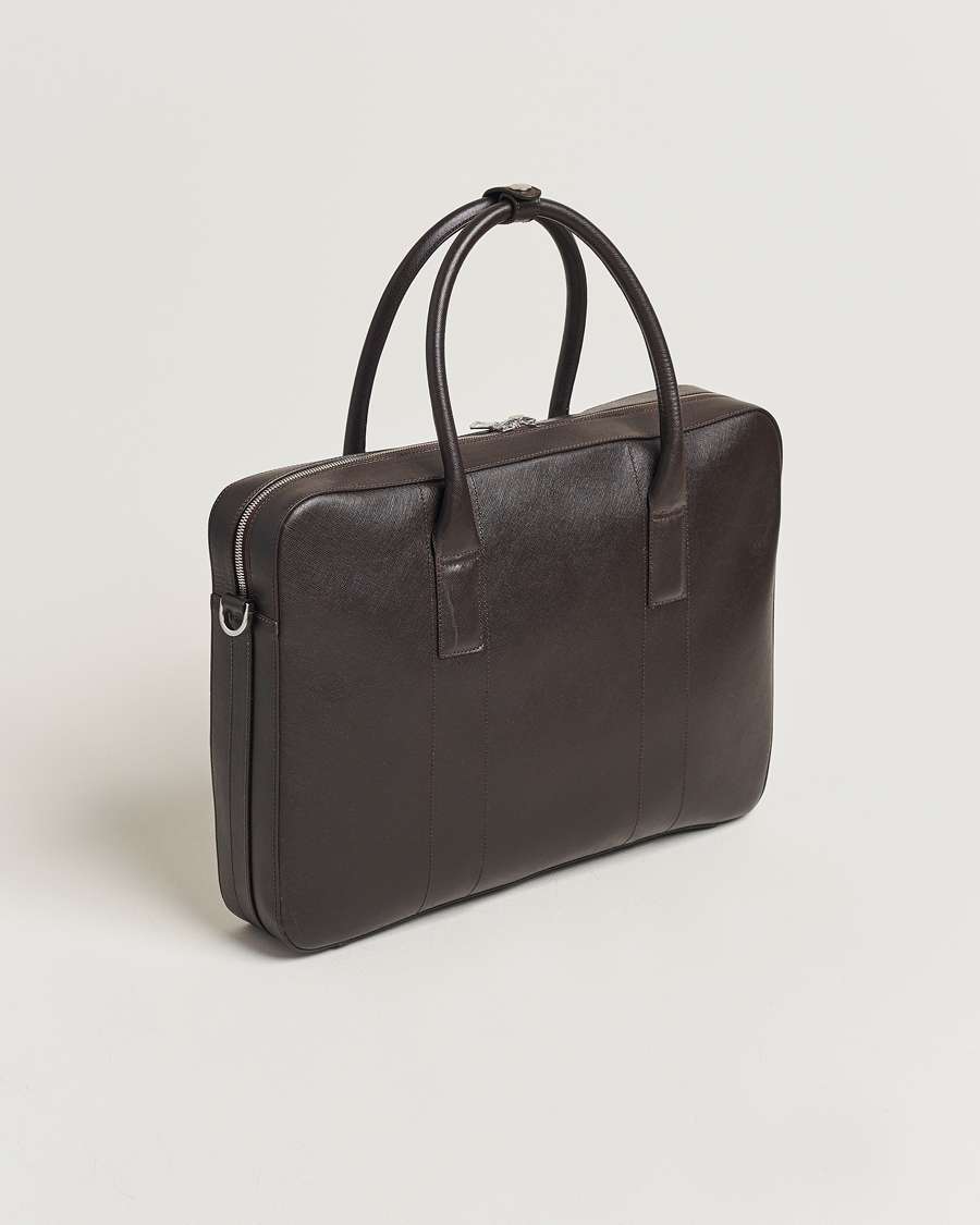 Herre |  | Oscar Jacobson | Leather Briefcase Forastero Brown