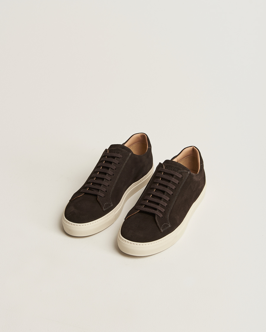 Herre |  | Sweyd | 055 Suede Sneaker Dark Brown