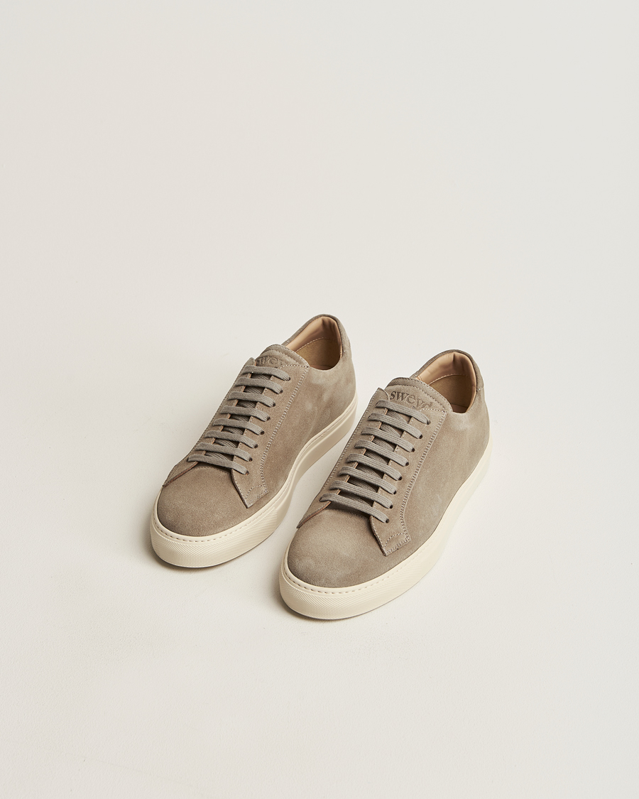 Herre | Nye produktbilder | Sweyd | 055 Suede Sneaker Taupe