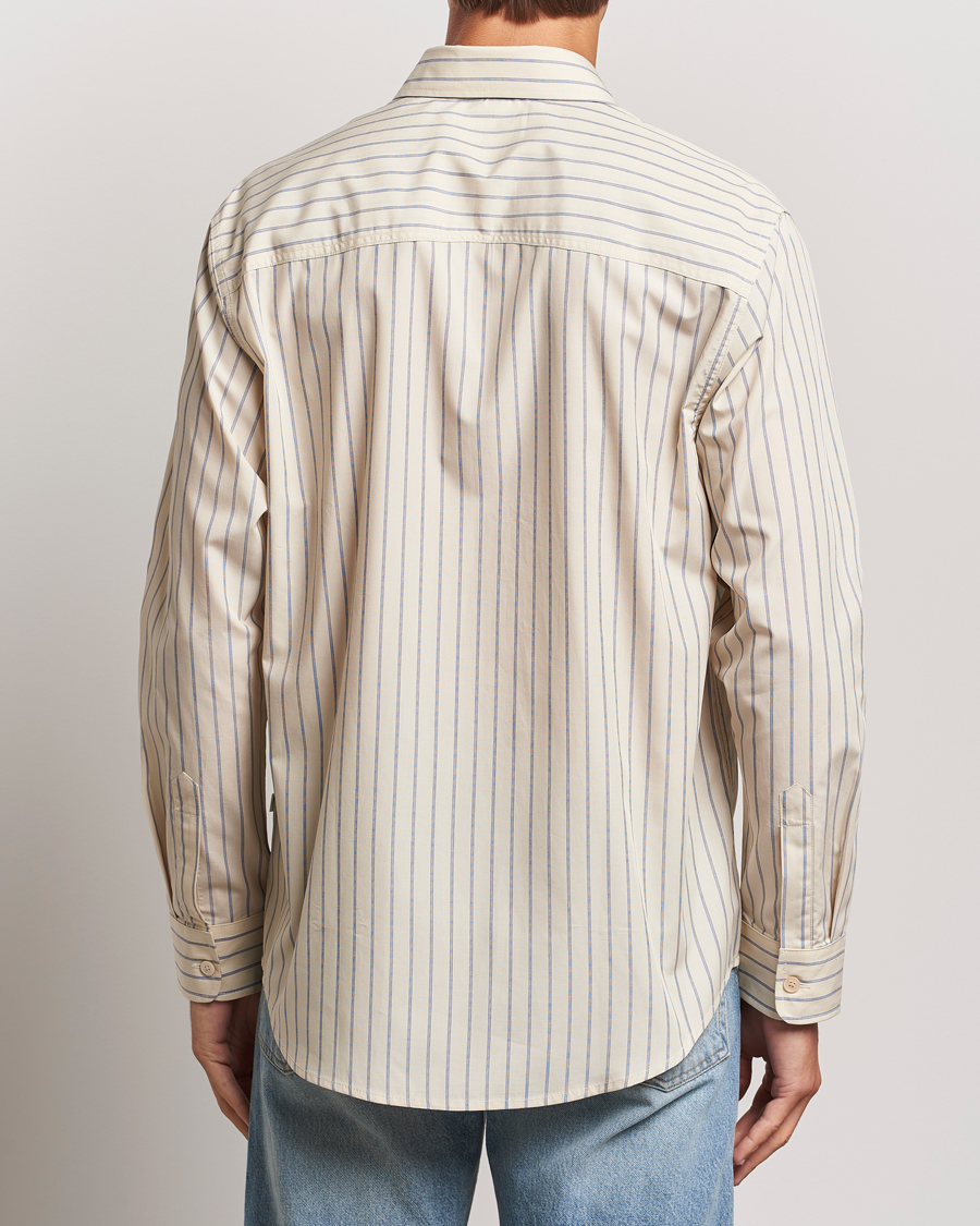 Herre | Skjorter | NN07 | Quinsy Striped Shirt Khaki