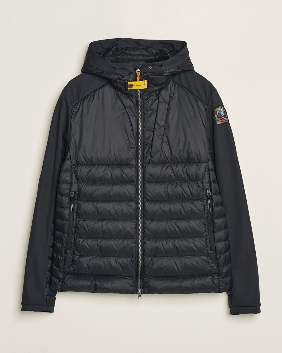 Herre | Jakker | Parajumpers | Kinari Hybrid Hooded Jacket Black