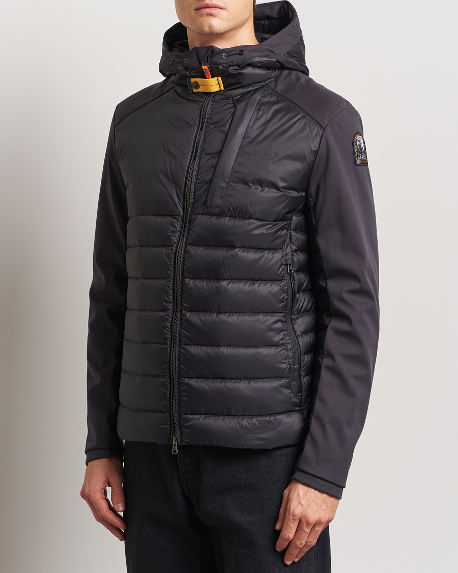 Herre | Jakker | Parajumpers | Kinari Hybrid Hooded Jacket Black