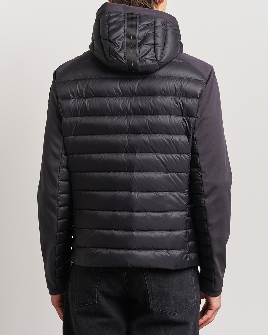 Herre | Jakker | Parajumpers | Kinari Hybrid Hooded Jacket Black