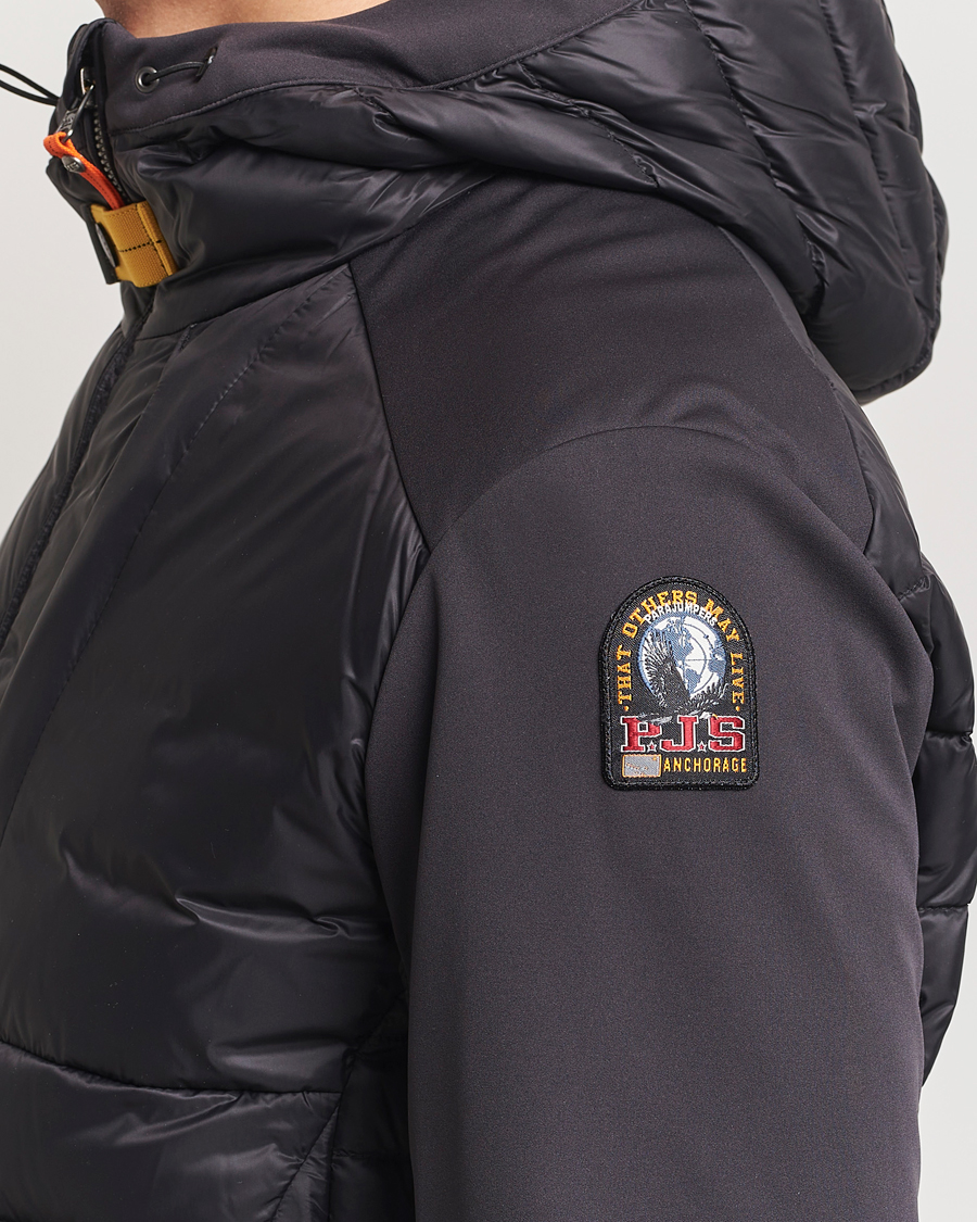 Herre | Jakker | Parajumpers | Kinari Hybrid Hooded Jacket Black