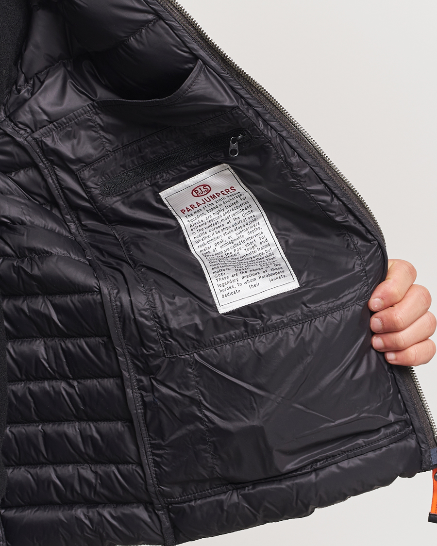 Herre | Jakker | Parajumpers | Kinari Hybrid Hooded Jacket Black