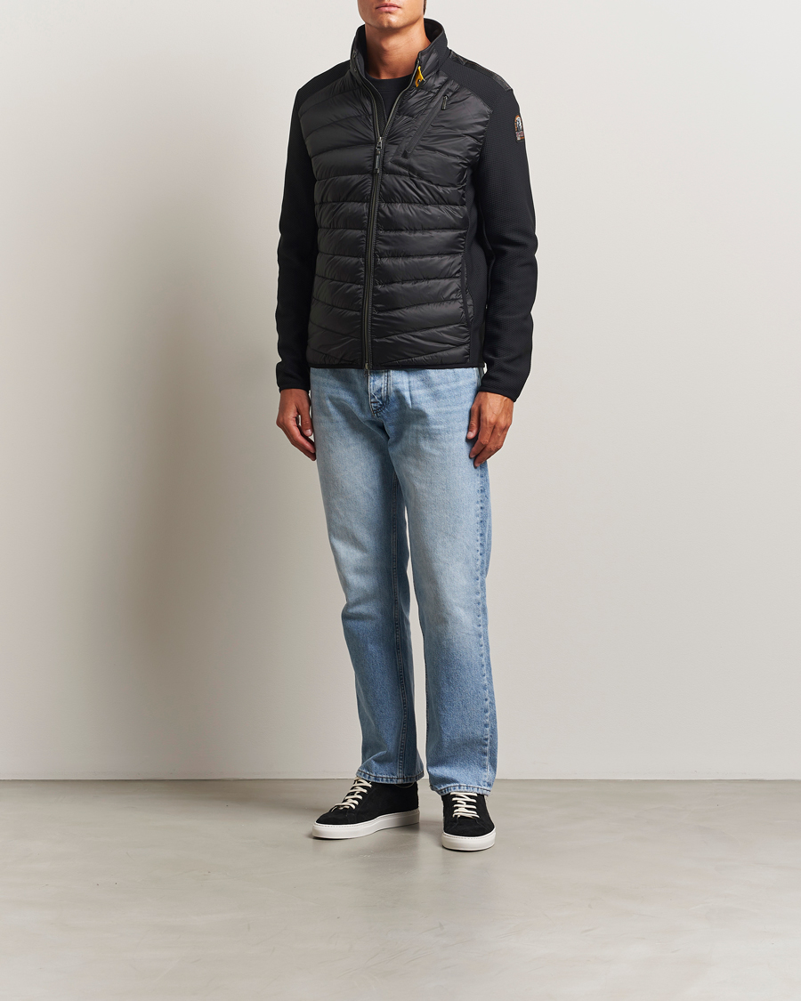 Herre | Jakker | Parajumpers | Jayden Warm Up Hybrid Jacket Black