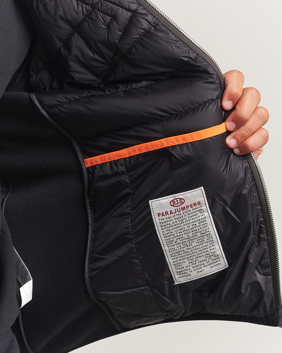 Herre | Jakker | Parajumpers | Jayden Warm Up Hybrid Jacket Black