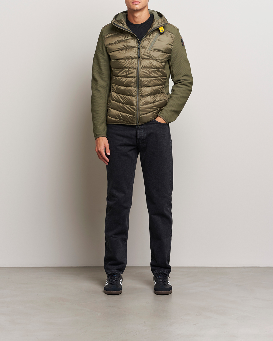 Herre | Jakker | Parajumpers | Nolan Hybrid Hooded Jacket Toubre