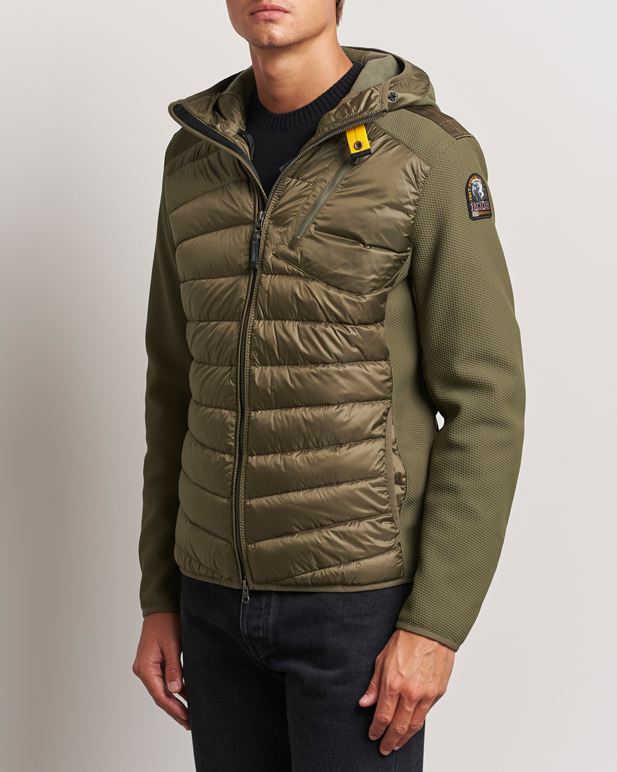 Herre | Jakker | Parajumpers | Nolan Hybrid Hooded Jacket Toubre