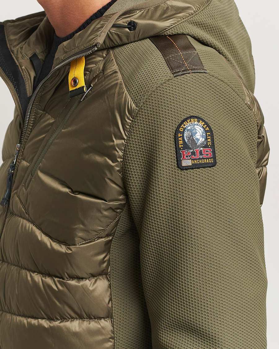 Herre | Jakker | Parajumpers | Nolan Hybrid Hooded Jacket Toubre