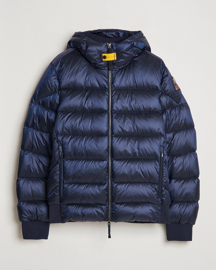 Herre | Jakker | Parajumpers | Pharrell Sheen High Gloss Jacket Blue Navy