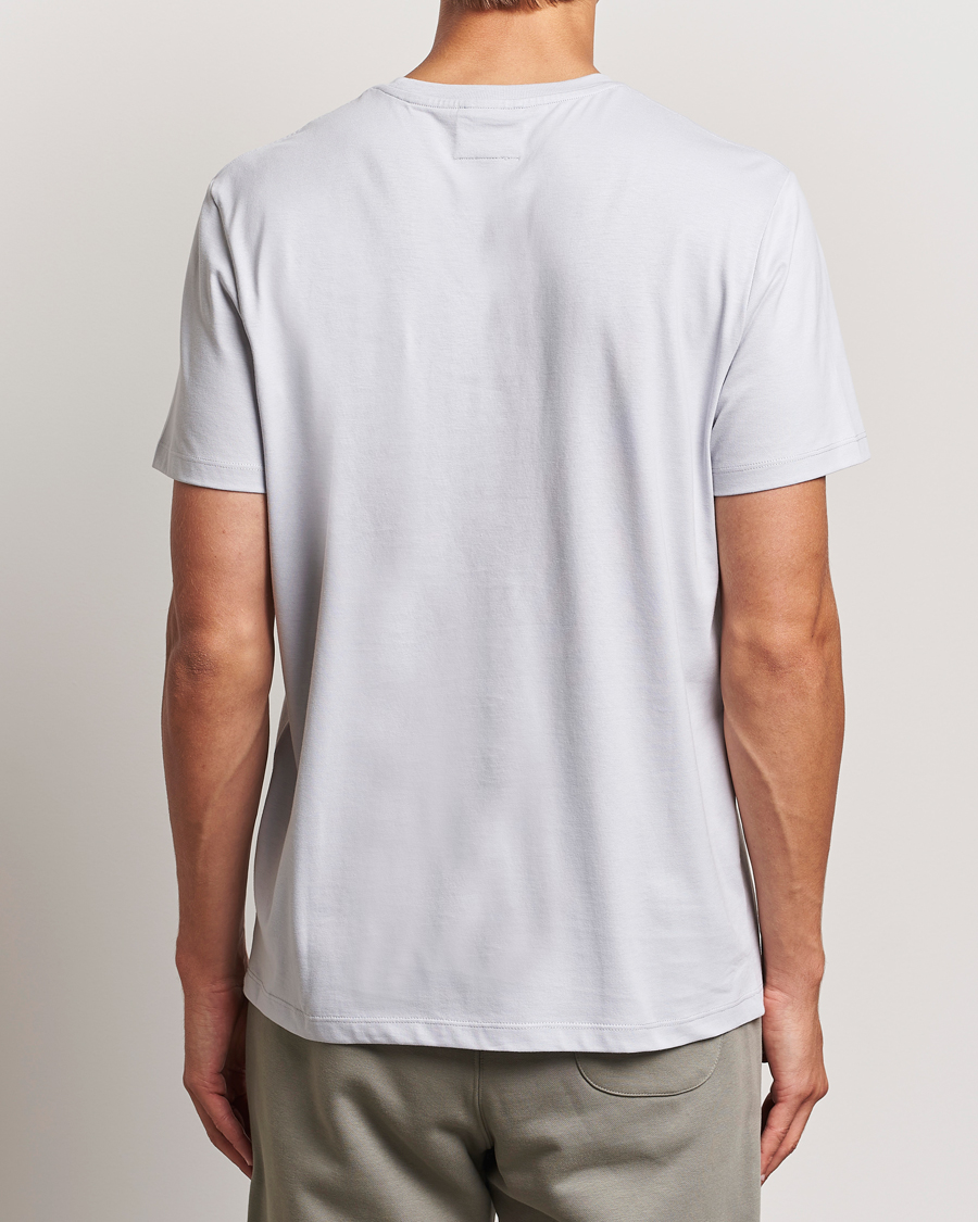 Herre | T-Shirts | Parajumpers | Basic Patch T-Shirt Lunar Rock