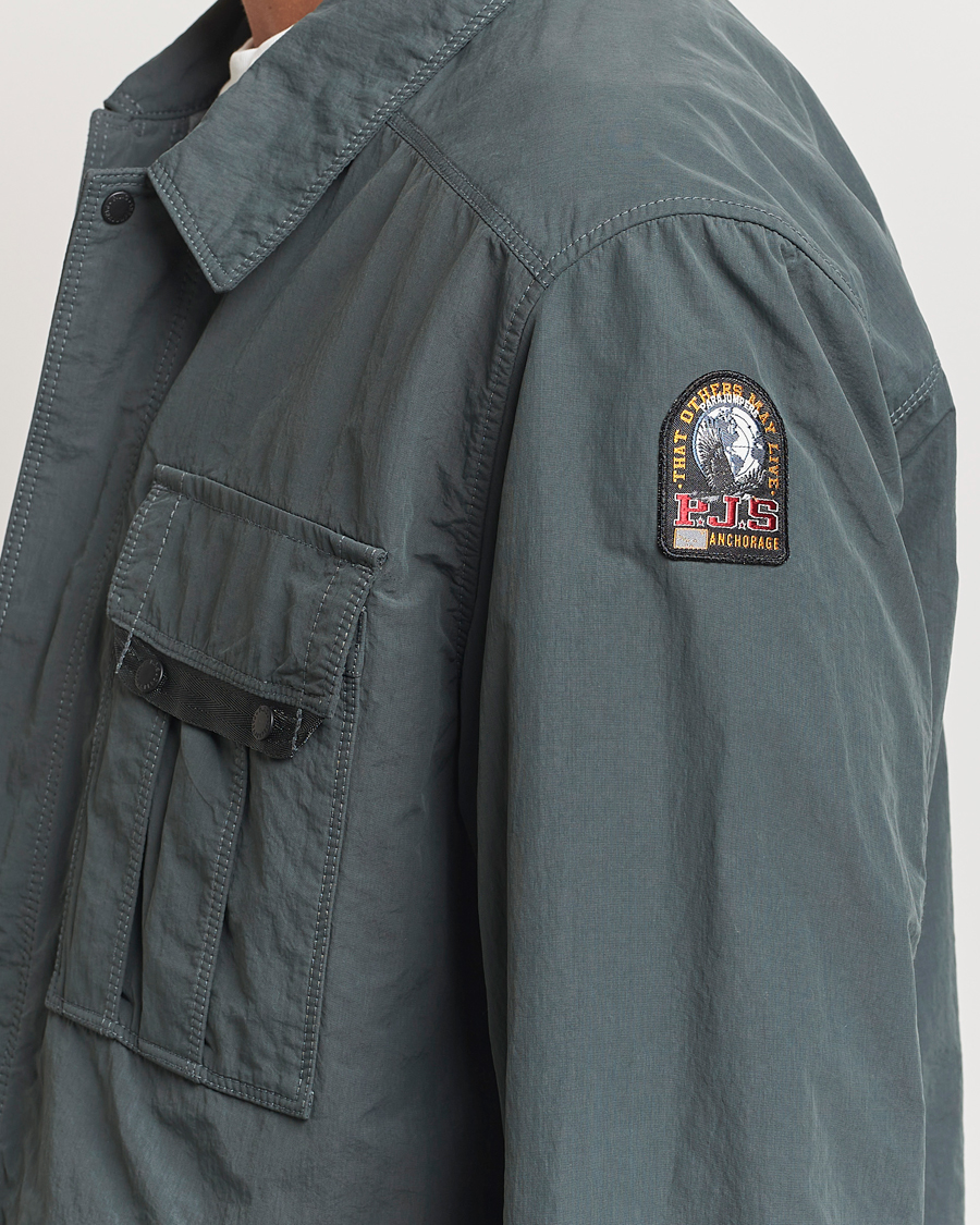 Herre | Jakker | Parajumpers | Miura Peached Poplin Shirt Jacket Green Gables