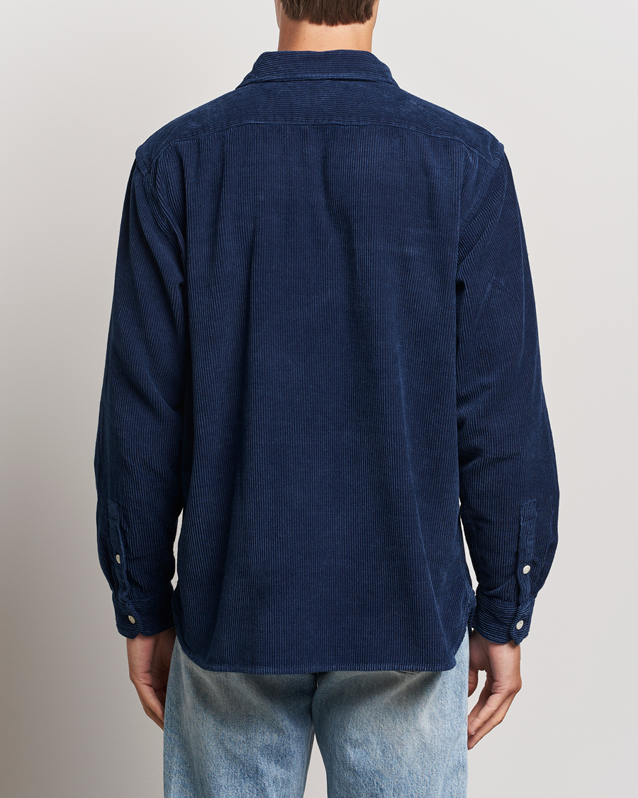 Herre | Skjorter | Levi's | Jackson Corduroy Worker Shirt Enzo Vintage Indigo