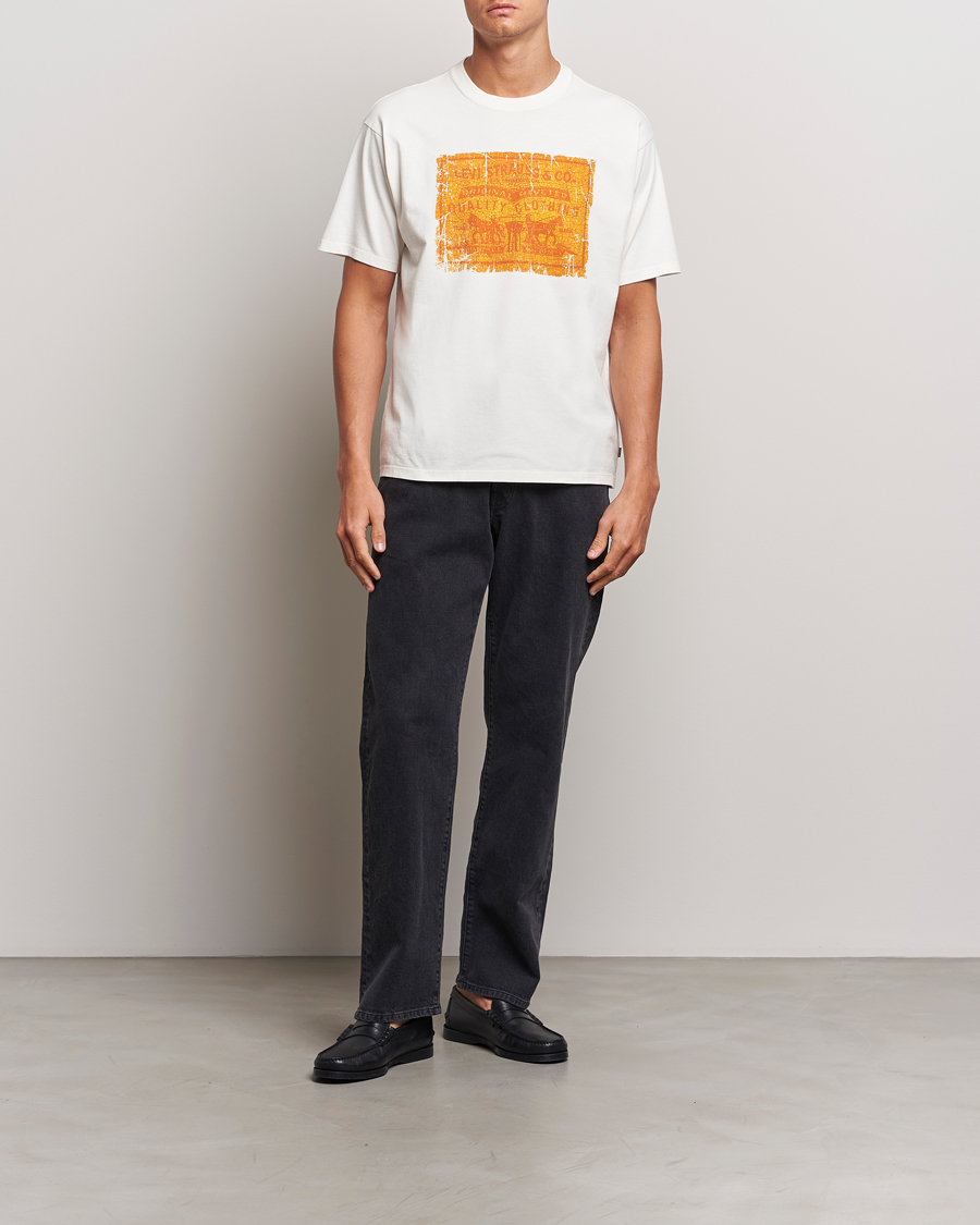Herre | T-Shirts | Levi's | Vintage Fit Graphic T-Shirt Archival Egret