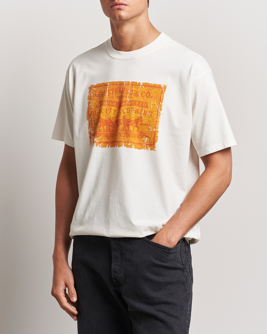 Herre | T-Shirts | Levi's | Vintage Fit Graphic T-Shirt Archival Egret