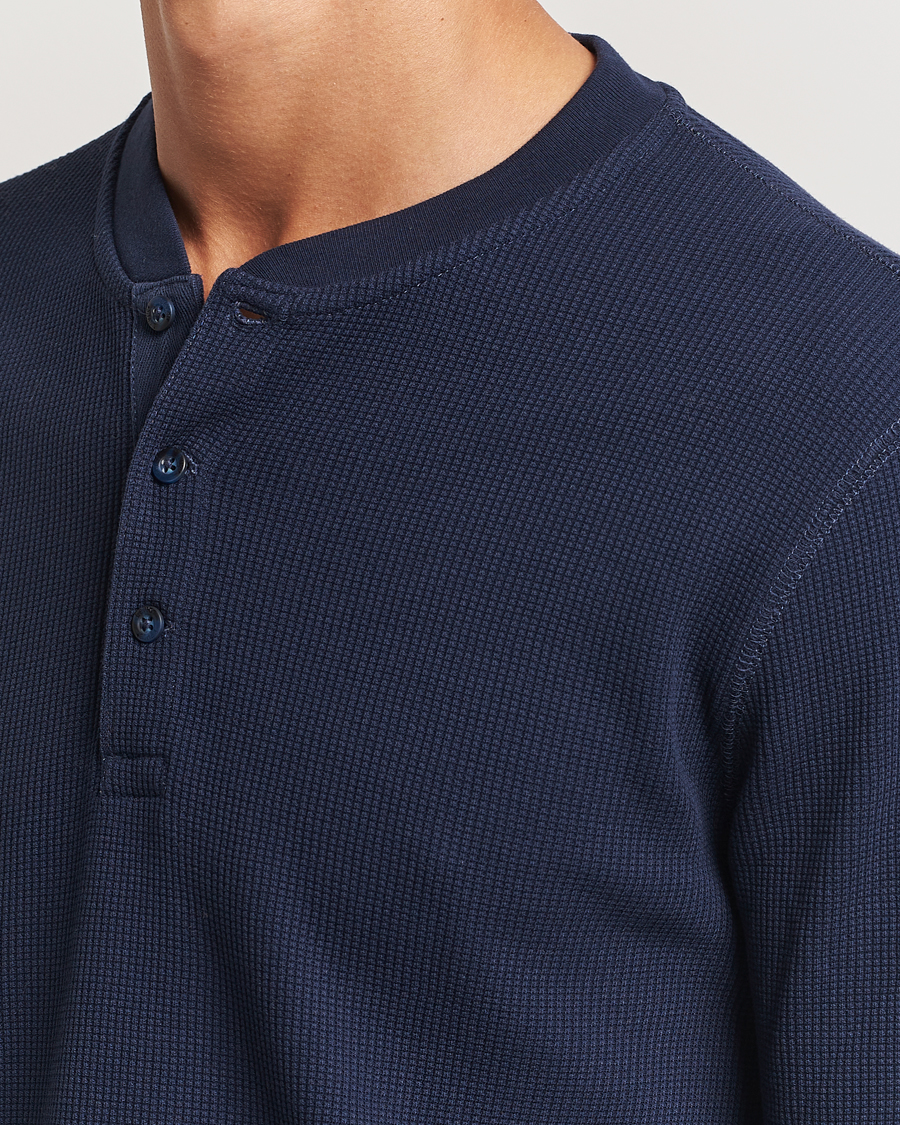 Herre | Gensere | Levi's | Thermal Henley Navy Blazer