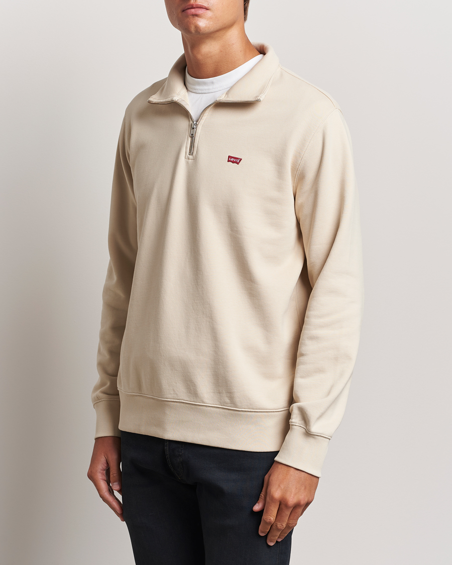 Herre | Gensere | Levi's | Original Half Zip Sweater Fog