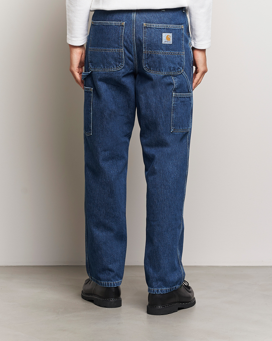 Herre | Jeans | Carhartt WIP | Single Knee Smith Denim Pants Blue Stone Washed