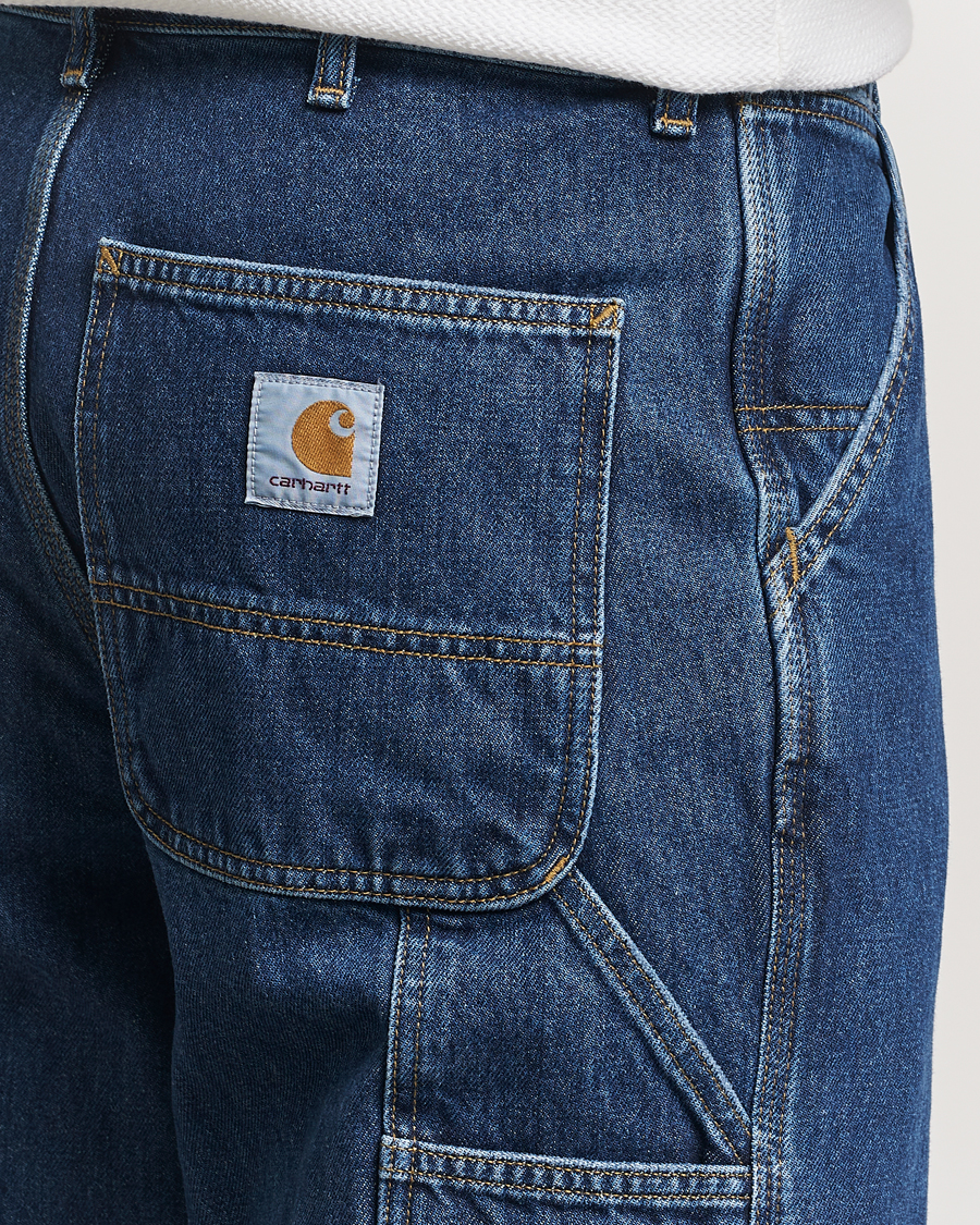 Herre | Jeans | Carhartt WIP | Single Knee Smith Denim Pants Blue Stone Washed