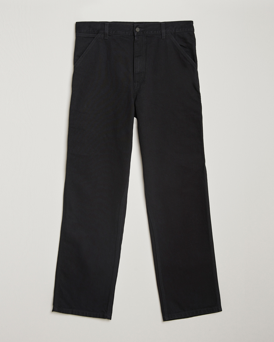 Herre | Jeans | Carhartt WIP | Single Knee Smith Denim Pants Black Rinsed