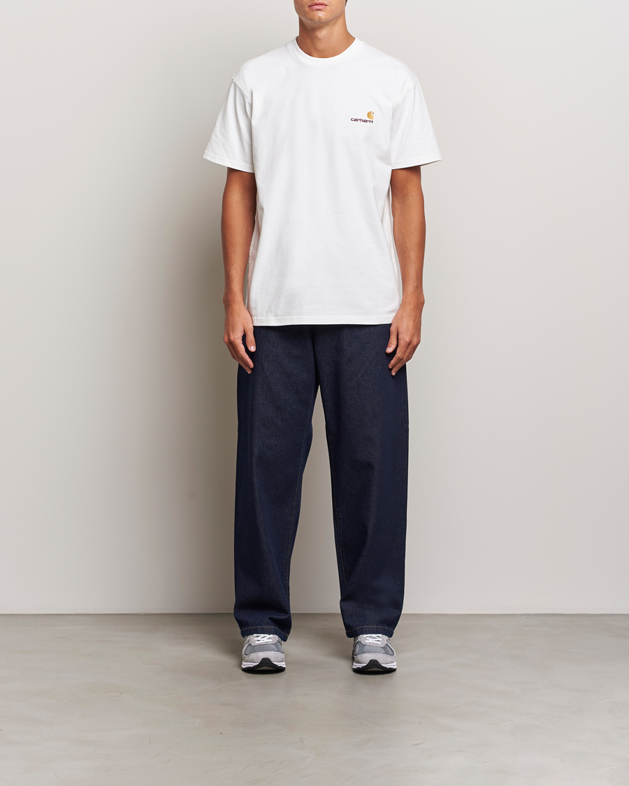 Herre | Jeans | Carhartt WIP | Landon Pant Robertson Denim Blue Rinsed