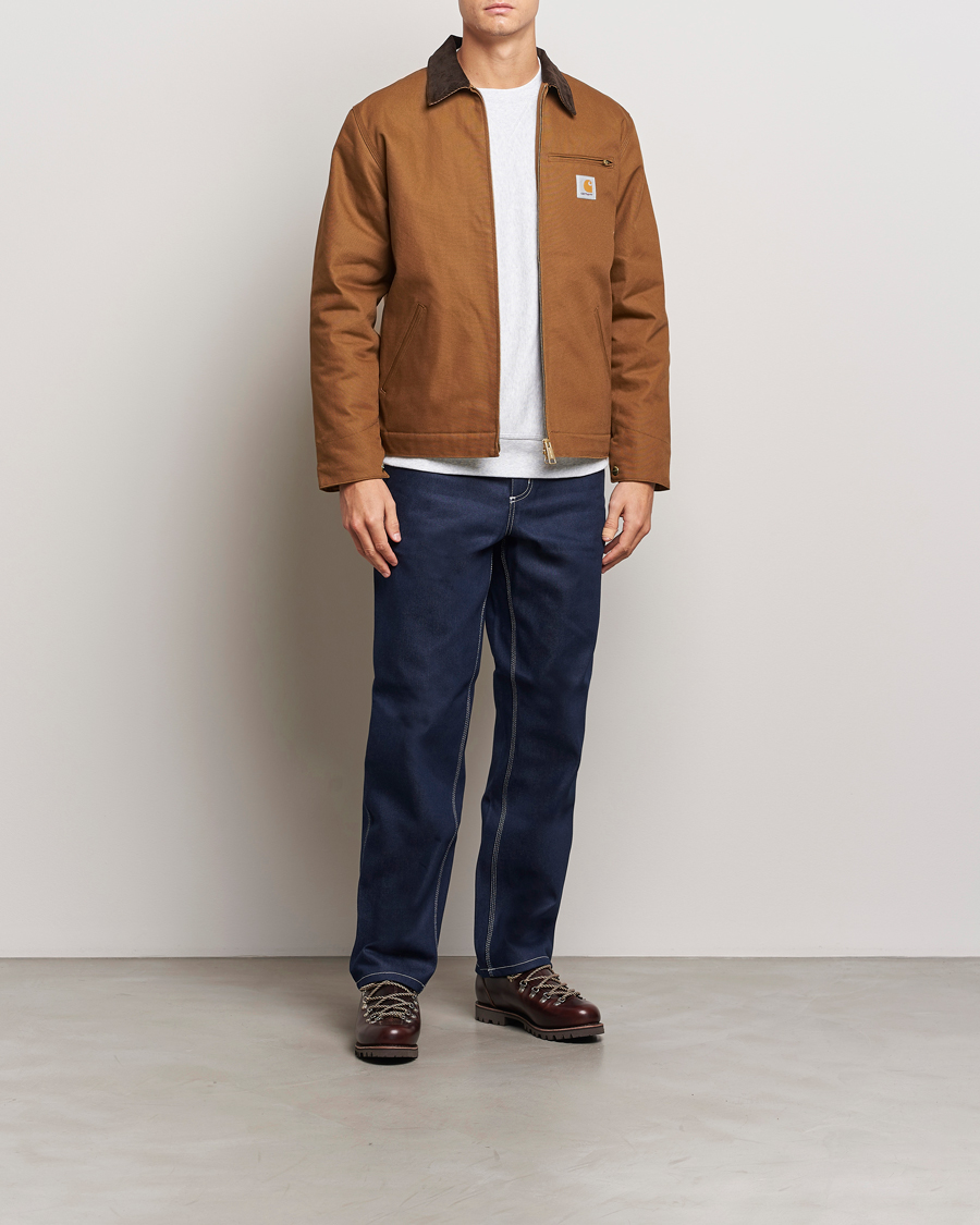 Herre | Jakker | Carhartt WIP | Detroit Jacket Dearborn Canvas Hamilton Brown