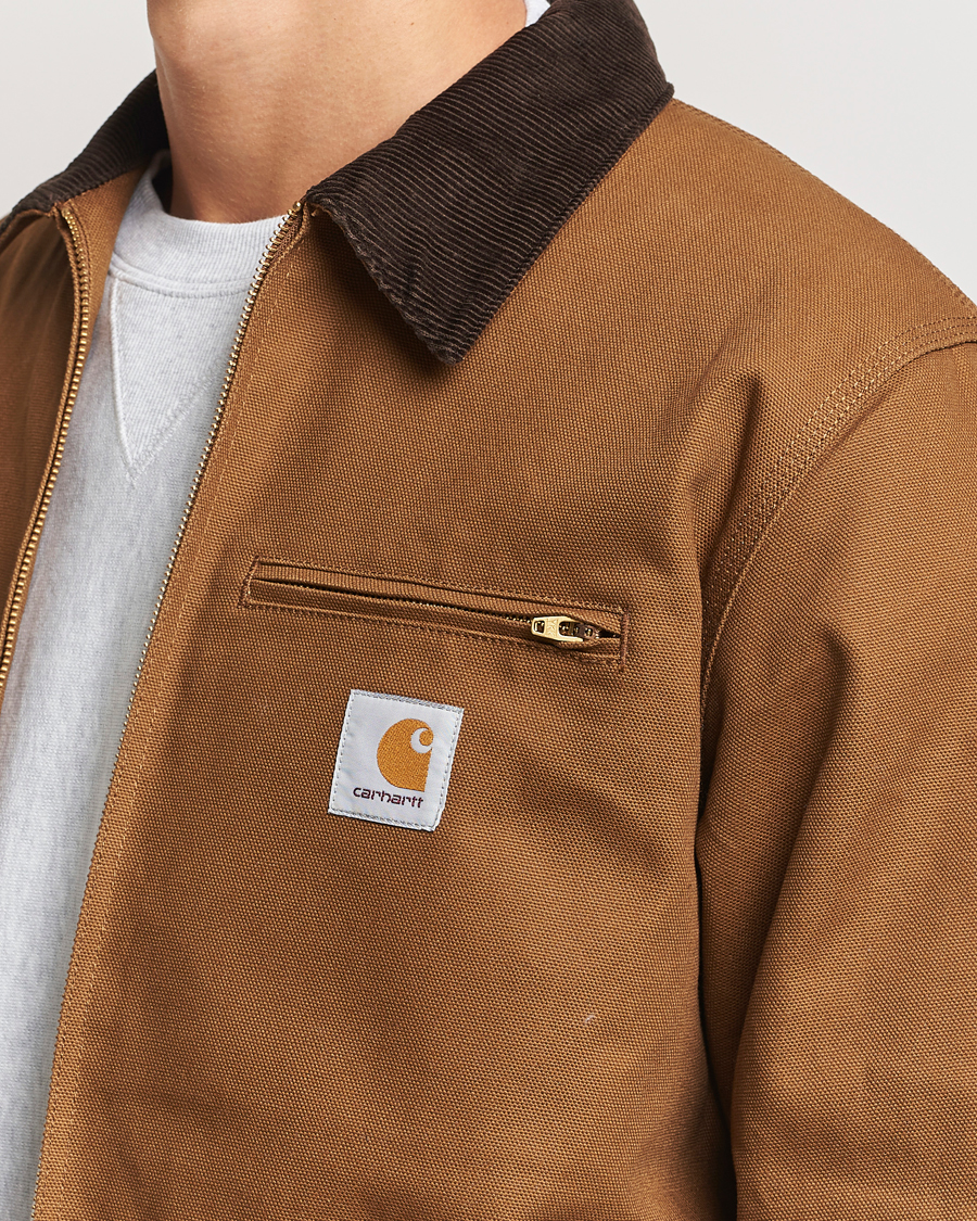 Herre | Jakker | Carhartt WIP | Detroit Jacket Dearborn Canvas Hamilton Brown