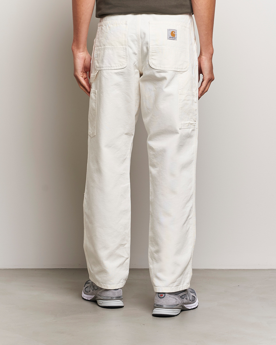 Herre | Bukser | Carhartt WIP | Single Knee Pants Dearborn Canvas Wax