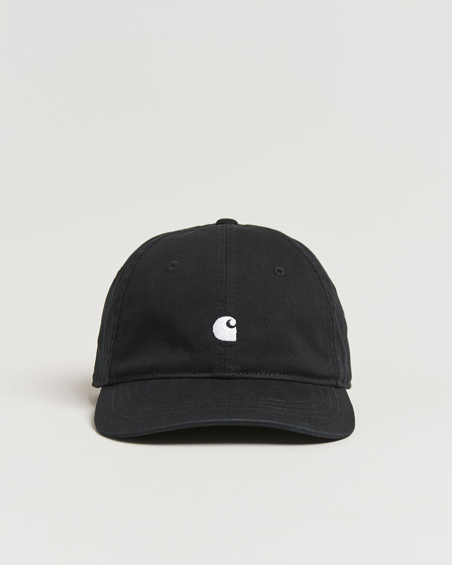 Herre | Carhartt WIP Madison Logo Cap Black | Carhartt WIP | Madison Logo Cap Black