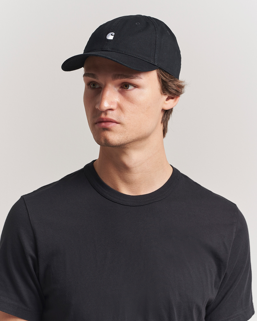 Herre | Carhartt WIP Madison Logo Cap Black | Carhartt WIP | Madison Logo Cap Black