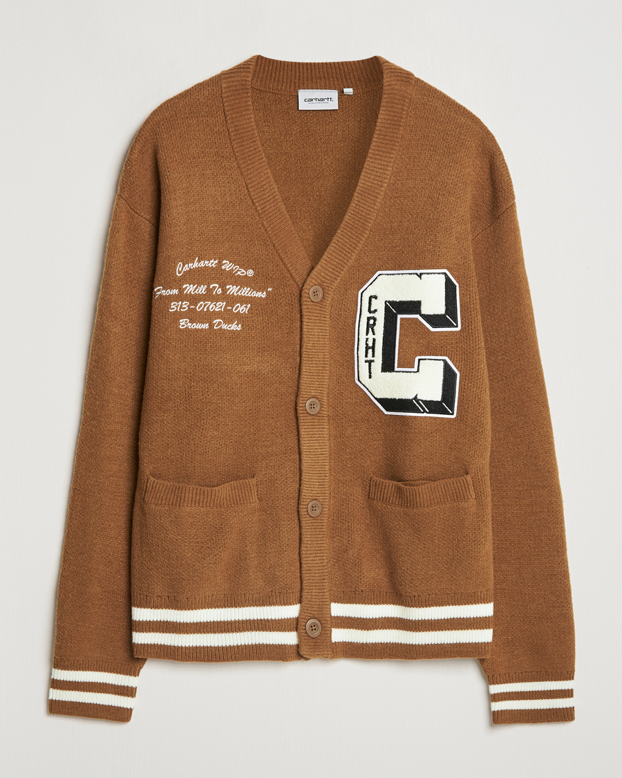 Herre | Gensere | Carhartt WIP | Brown Ducks Cardigan Hamilton Brown