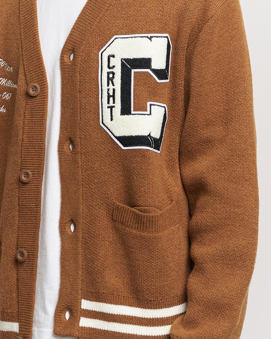 Herre | Gensere | Carhartt WIP | Brown Ducks Cardigan Hamilton Brown